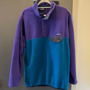 Patagonia synchilla snap pullover jacket